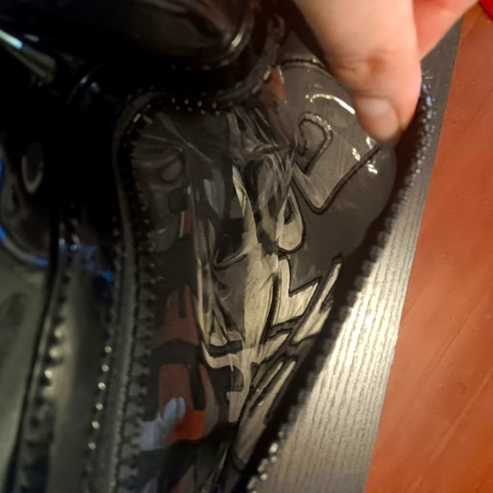 See By Chloe 2in1 Transparent Bag Snaped To A Black Detachable Fabric Bag (EUC) - Picture 6 of 16